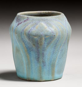 Van Briggle #310 Purple & Turquoise Blue Vase c1908-1911