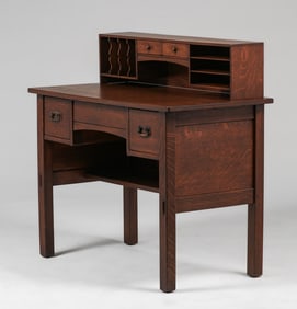 L&JG Stickley Postcard Desk c1908-1912