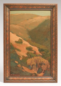 Jack Cassinetto (1944-2018) California Painting “Mt Diablo Near Sunset?? 1996