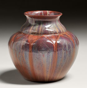 Pilkington - English Arts & Crafts Spades Vase c1900s