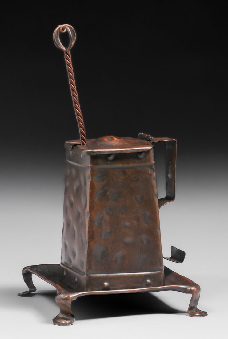 The Cape Cod Shop Hammered Copper Fire Starter c1916 (1 of 10)