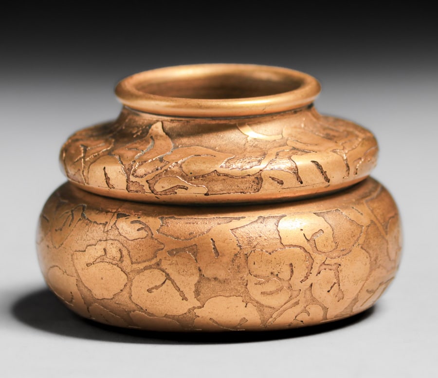 Marshall Fields - Chicago Gold Dore Pen Wipe c1905 (1 of 5)