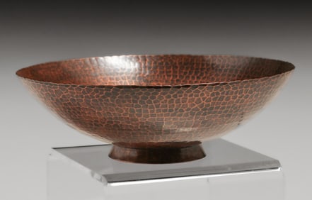 Dirk van Erp Hammered Copper Bowl c1932