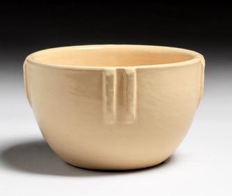 Bauer Pottery Ivory #7 Indian Bowl c1930s