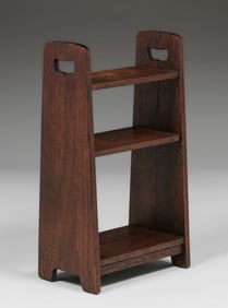 Small Limbert  Cutout Handle Bookshelf c1910