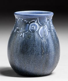 Rookwood Pottery #2122 Matte Blue Vase 1923