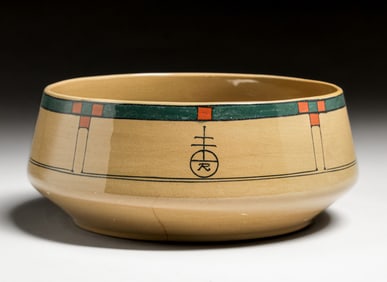 Roycroft - Buffalo China Fruit Bowl c1915