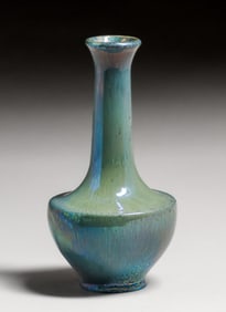 Rambervillers French Iridescent Vase c1910