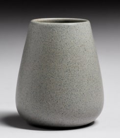 Marblehead Pottery Matte Grey Vase c1910