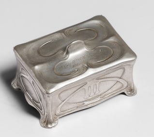 WMF - German Art Nouveau Pewter Box 1904