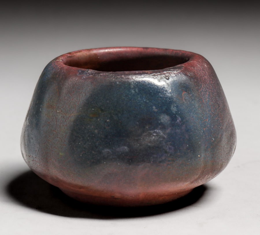 Small Van Briggle Persian Rose Vase Pre-1920 (1 of 4)