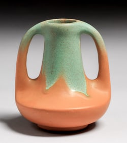 Muncie Pottery Two-Handled Vase c1930s