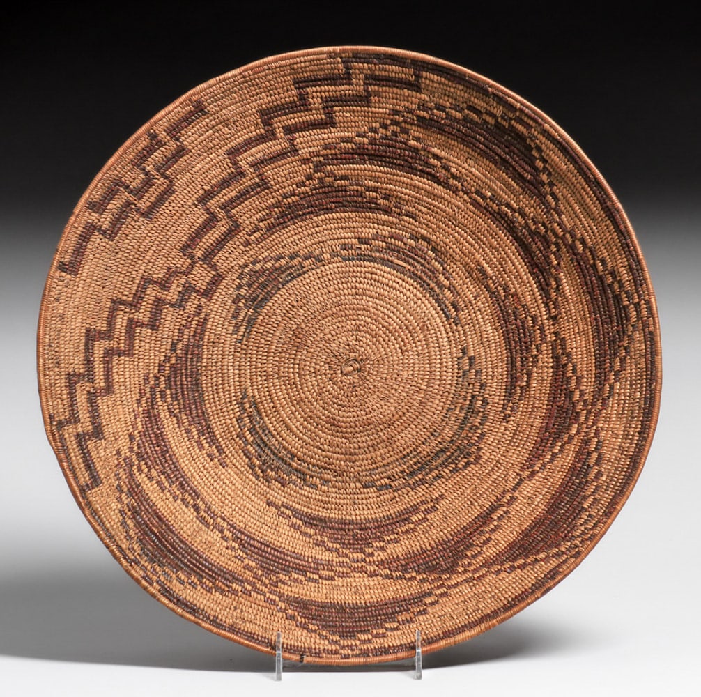 Native American Basket - Yuki Tribe c1910s (1 of 6)