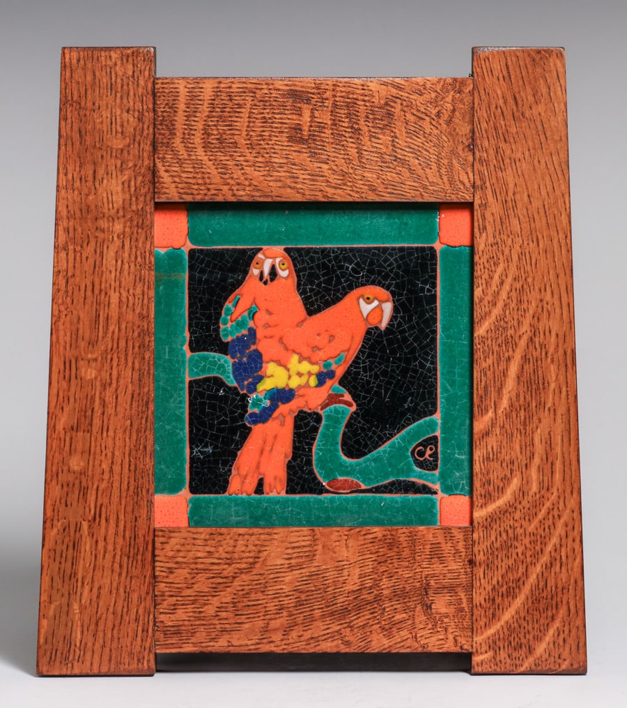 Contemporary Catalina Double Parrot Tile c2010 (1 of 5)