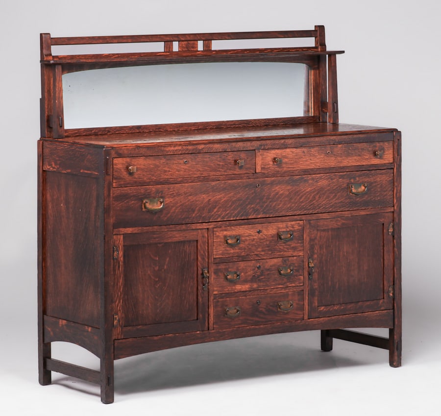 Limbert Two-Door Sideboard c1910 (1 of 3)