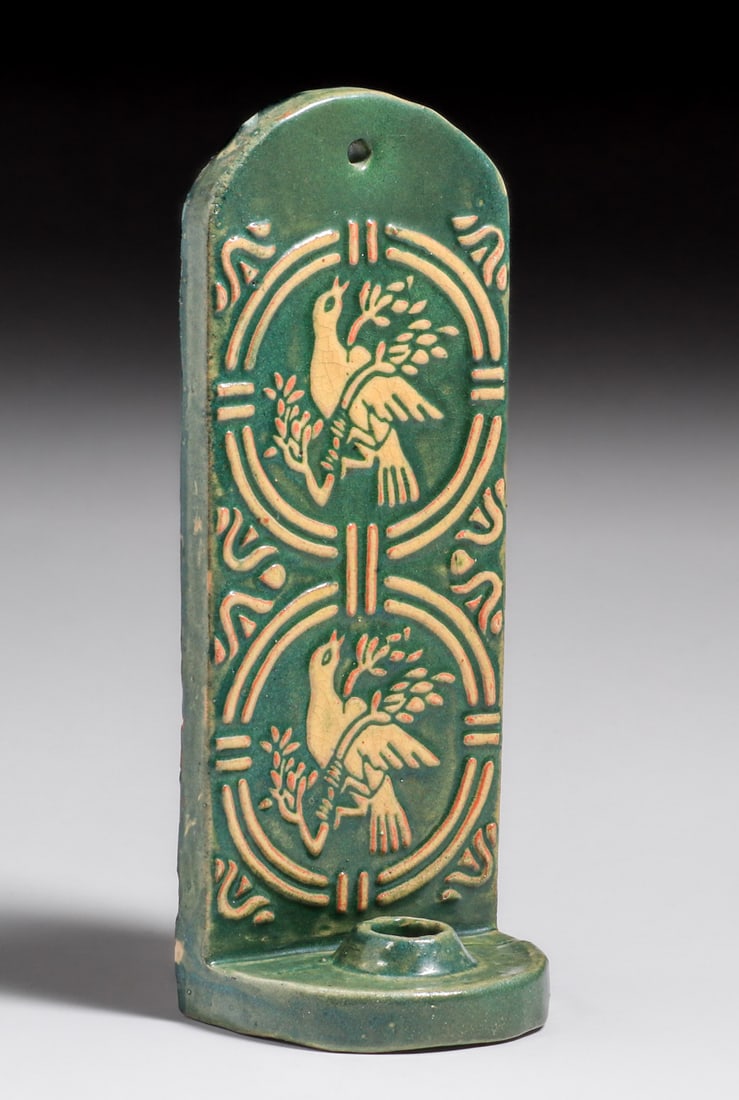 Moravian Tile Co Candlesconce c1920s (1 of 4)