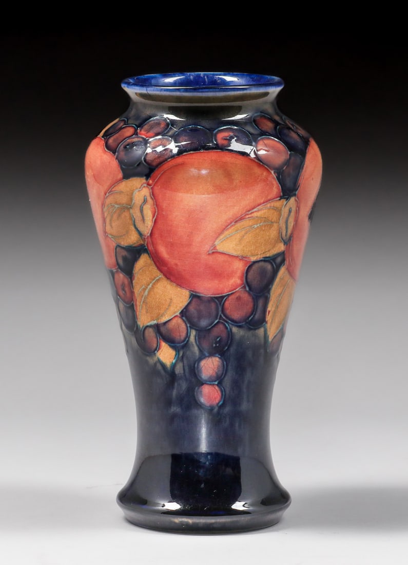 Moorcroft Pottery Pomegranate & Grapevine Vase c1920s (1 of 4)