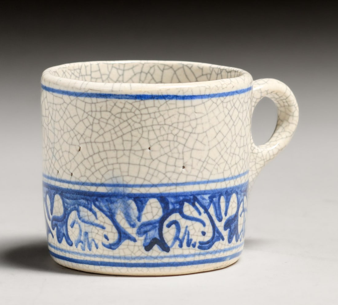 Dedham Pottery Rabbit Tea Cup c1920s (1 of 5)