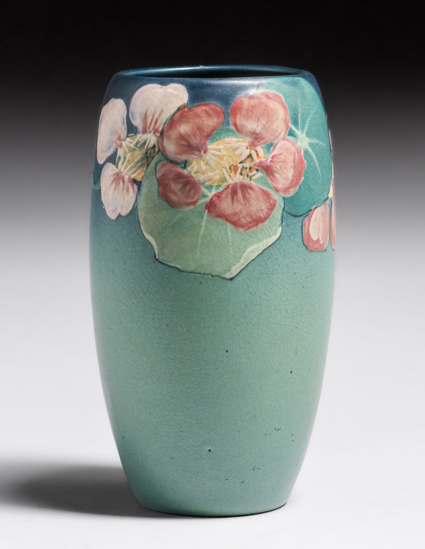 Weller Pottery Hudson Matte Glazed Vase c1920s (1 of 5)