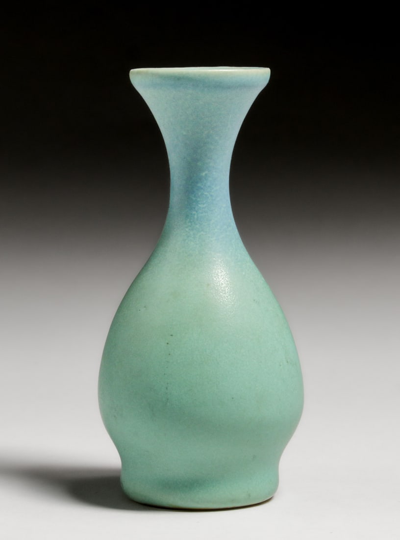 Van Briggle Turquoise Vase c1950s (1 of 4)