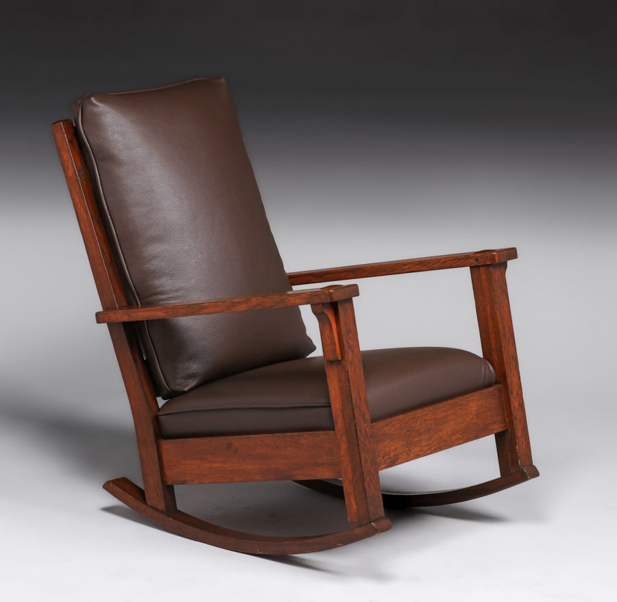 Large Limbert Openarm Rocker c1910 (1 of 3)