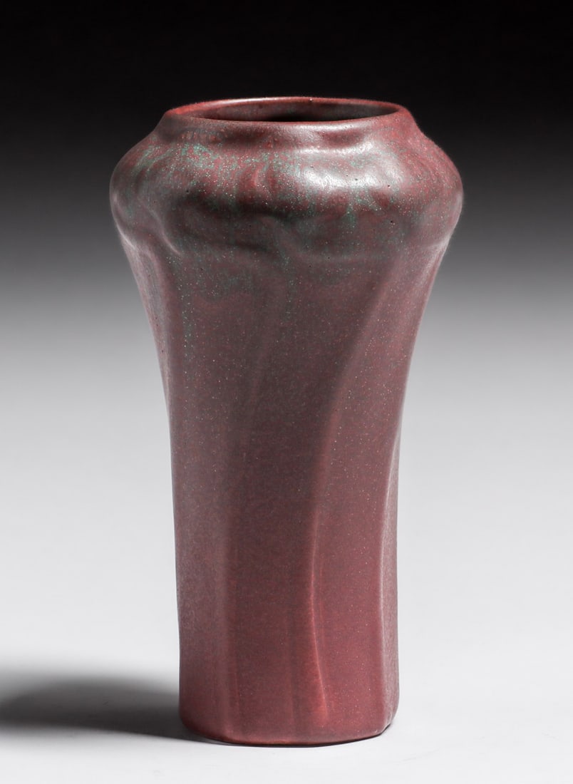 Van Briggle Matte Glazed Poppy Vase 1920 (1 of 4)