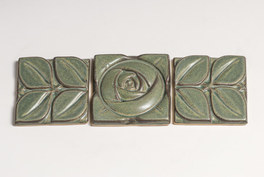 Diane Winters - Earthworks Tile, Berkeley Three Tile Set c2000s (1 of 17)