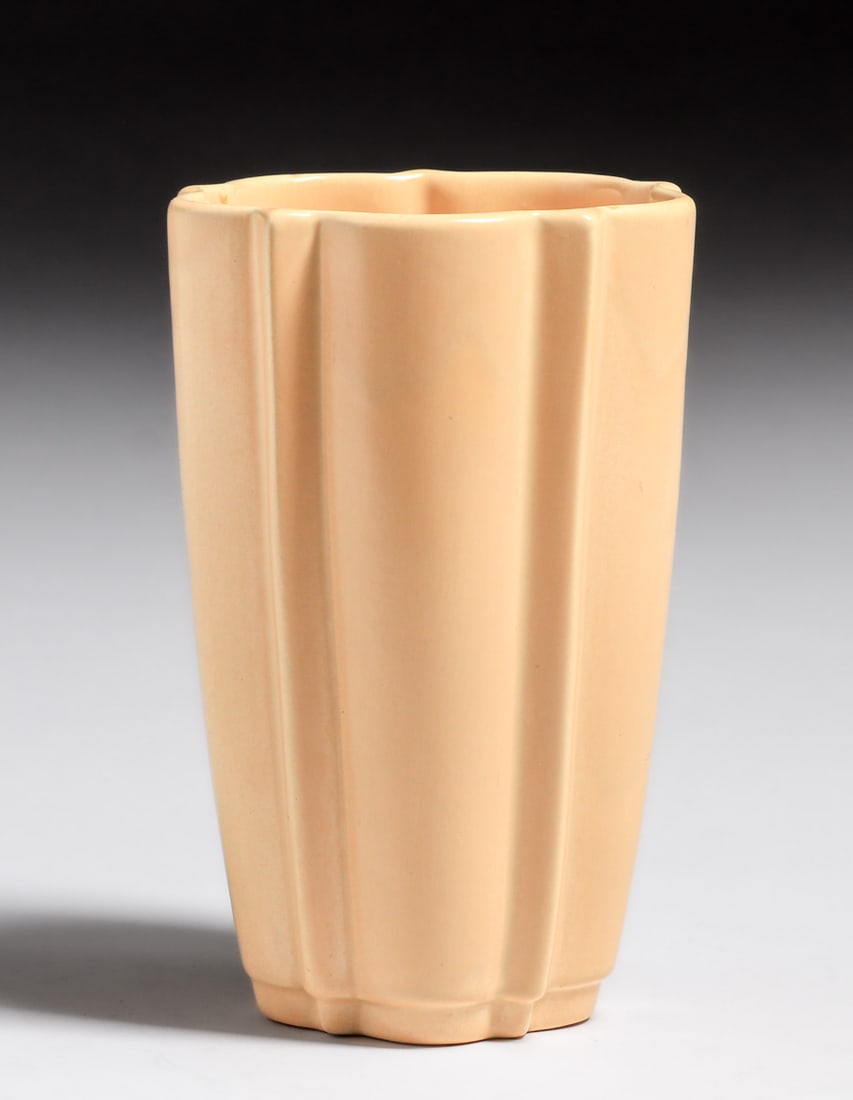 Catalina Island Fluted Vase c1930 (1 of 4)