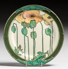 Royal Doulton Poppy Plate c1920s