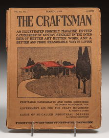 Gustav Stickley's Craftsman Magazine March 1908
