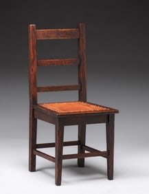 Roycroft Oak Side Chair c1910