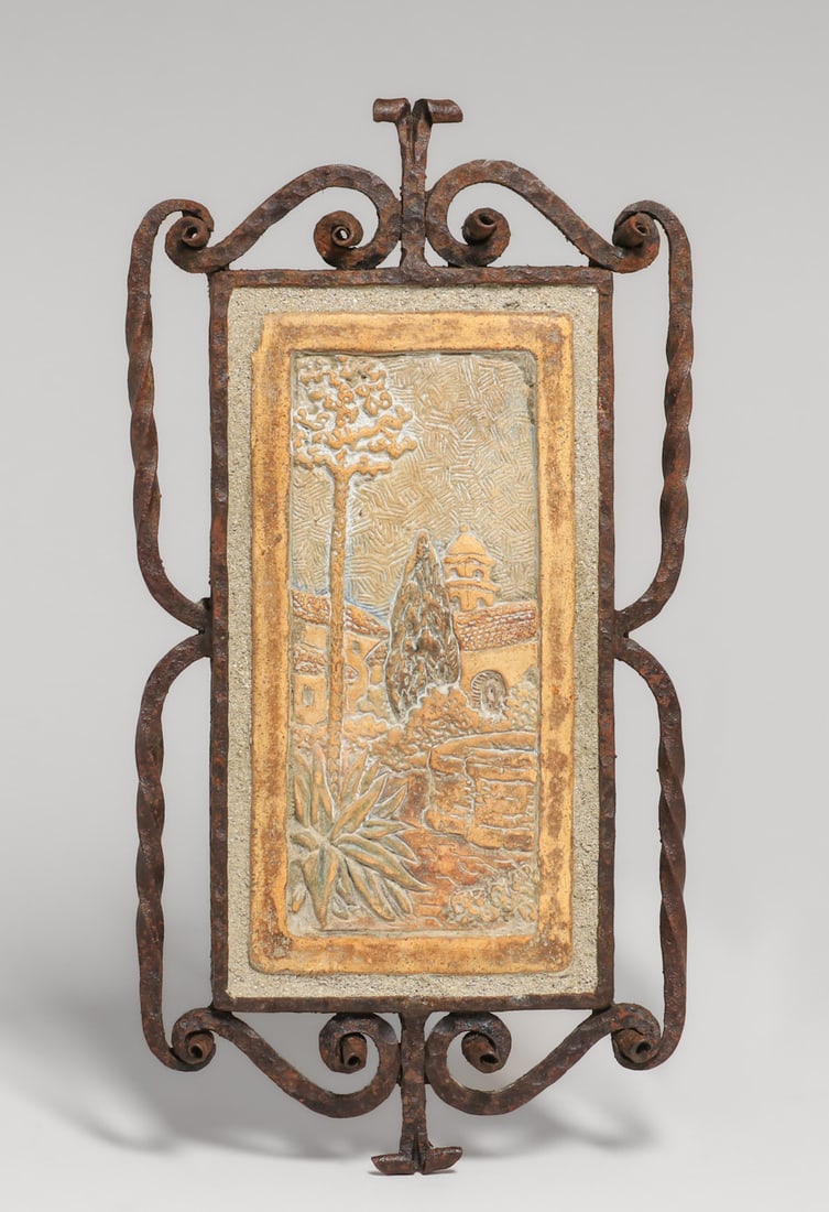 Claycraft - Los Angeles Scenic Tile c1920s (1 of 3)