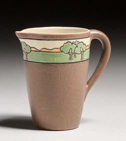 Saturday Evening Girls Tillie Block Oak Tree Scenic Creamer 1914