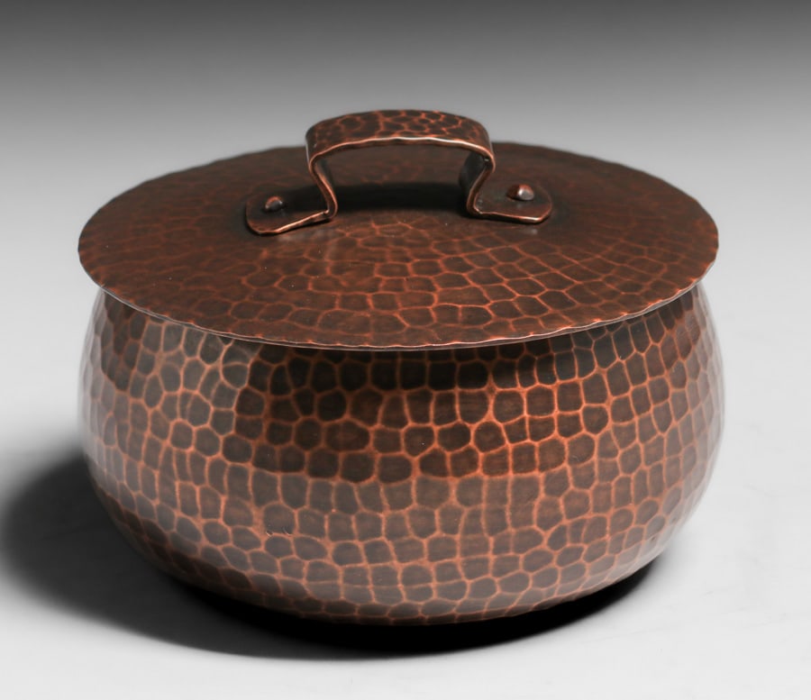 Roycroft Hammered Copper Humidor c1920s (1 of 7)