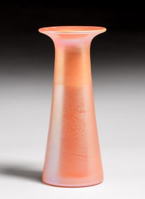 Bohemian Flared Art Glass Vase c1920s
