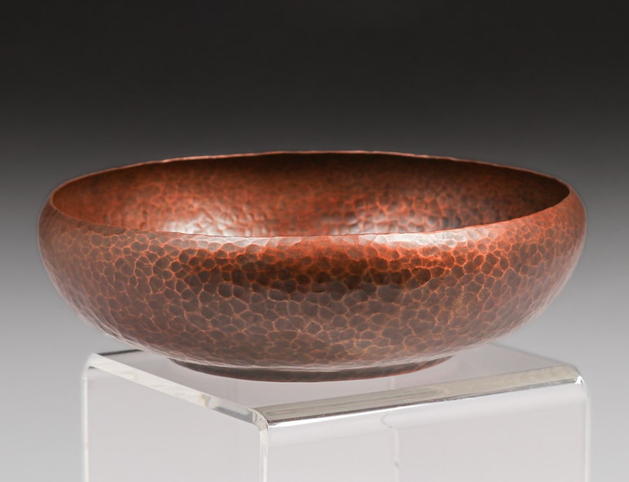 Dirk van Erp Hammered Copper Bowl c1911-1915 (1 of 6)