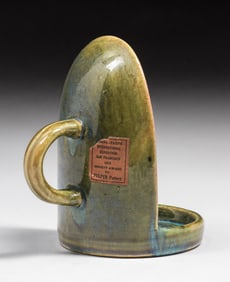 Fulper Pottery Chamber Stick c1915-1916