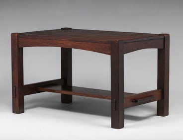Early Gustav Stickley #421 Library Table c1902