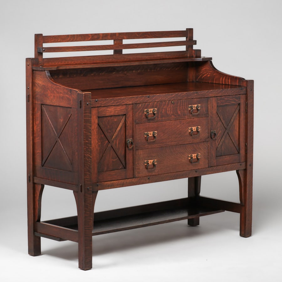 Come-Packt Furniture Co Sideboard c1905 (1 of 4)