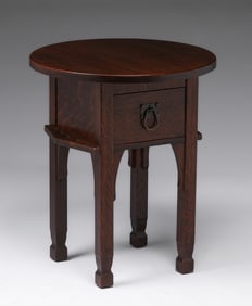 Imperial Furniture Co One-Drawer Side Table c1910