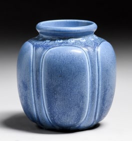 Rookwood Pottery #2838 Matte Blue Vase 1930