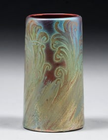 Weller Sicard Iridescent Vase c1905