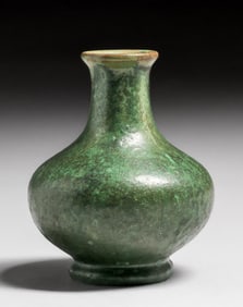 Fulper Pottery Matte Green Vase c1910s