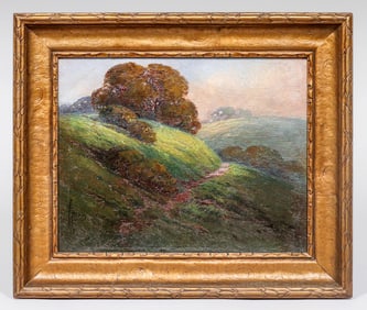 Grace Allison Griffith (1885-1955) California Oak Trees & Hills c1910s