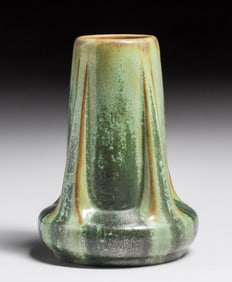 Fulper Pottery Leopardskin Buttress Vase c1917-1920