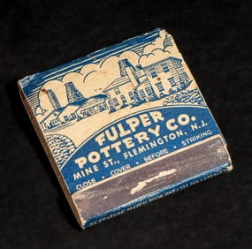 Fulper Pottery Matches Pack c1920s