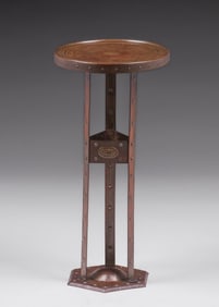 Hugo Goberg Vienna Secessionist Pedestal Table c1905
