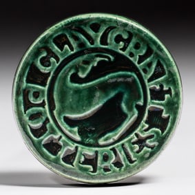 Claycraft Potteries – Los Angeles Advertising  Tile c1920s