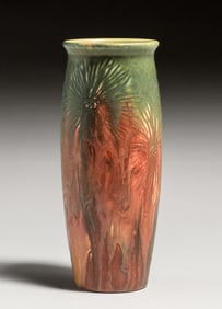 Rookwood Pottery Elizabeth Lincoln Carved Vase 1921