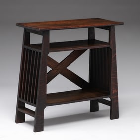 Wanamaker Furniture Co Oak Bookshelf c1910